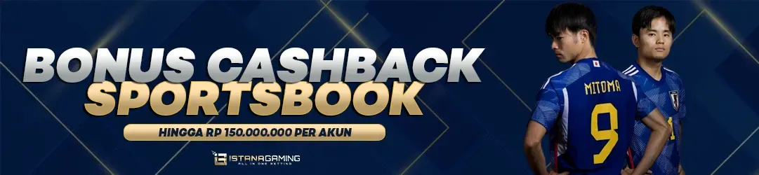 BONUS CASHBACK SPORTSBOOK MINGGUAN